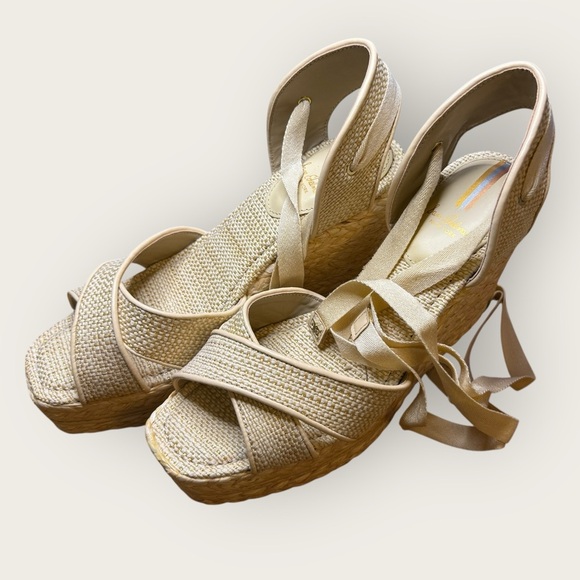 Sam Edelman Vaughn Espadrille Wedge Sandal – Size 9.5, NWT with Dust Bag - Picture 9 of 15